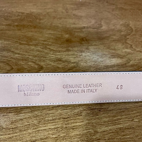 Moschino Gold Studded Belt - Picture 2 of 3